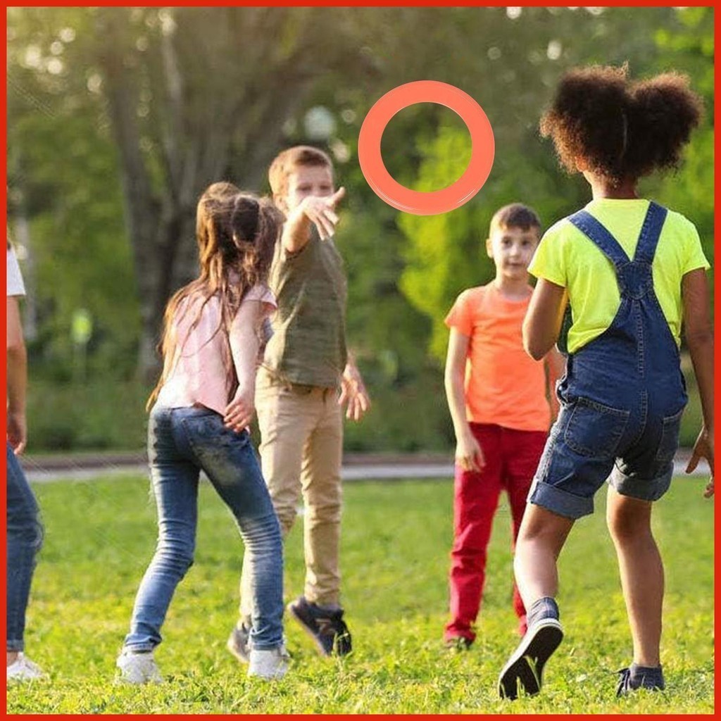 Flying Disc for Kids Interactive Flying Ring for Beach Multifunctional