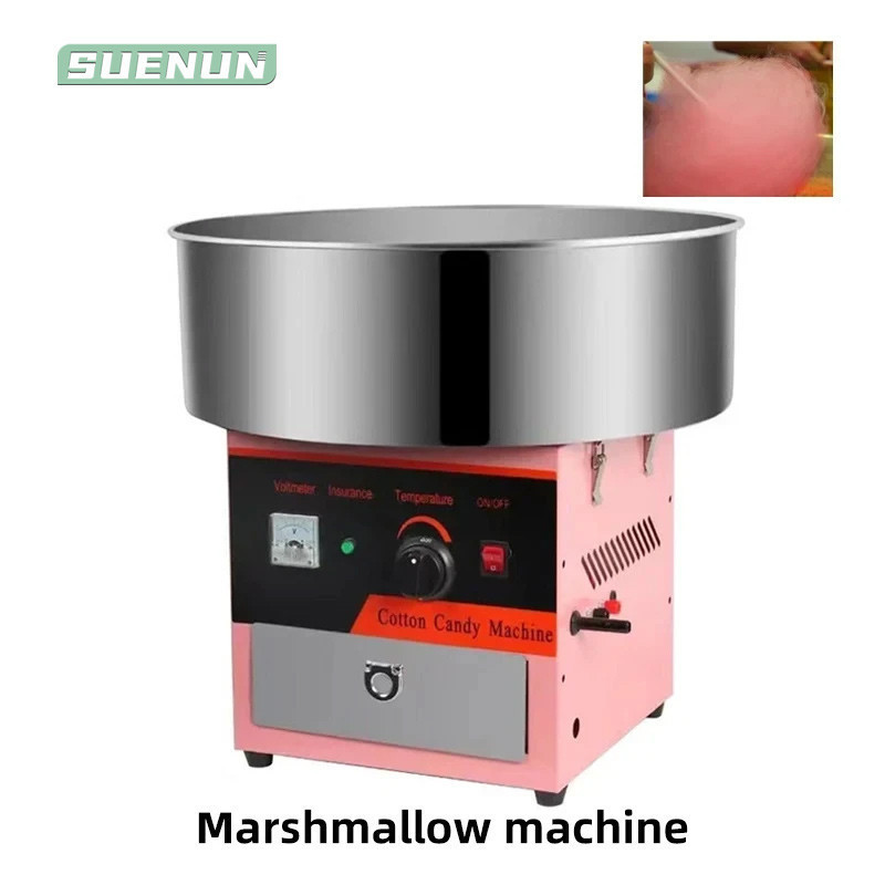 Commercial Cotton Candy Machine Marshmallow Fancy Candy Machine Fully ...