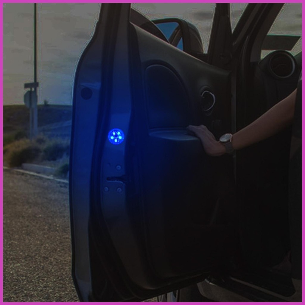 Universal Led Car Door Safety Warning Anti-collision Lights 5 Leds - View #10