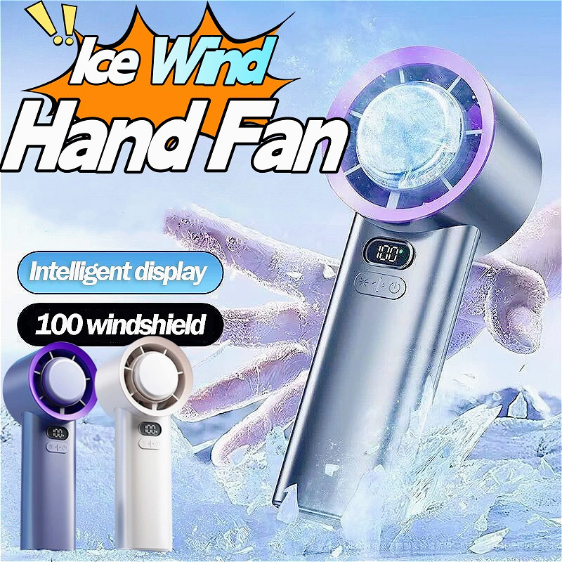 kipas turbo mini Handheld mini fan Rechargeable kipas mini aircond ...