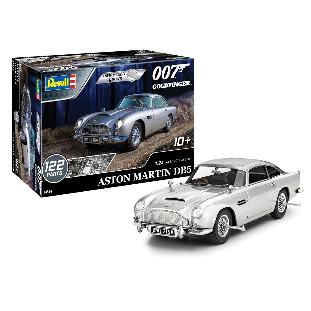Revell 14554 Aston Martin DB5 James Bond 007 Goldfinger 1:24 scale 122 ...