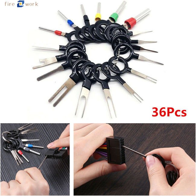 Exclusive Deal!! 36Pcs Car Plug Terminal Remove Tool Set Key Pin Car ...
