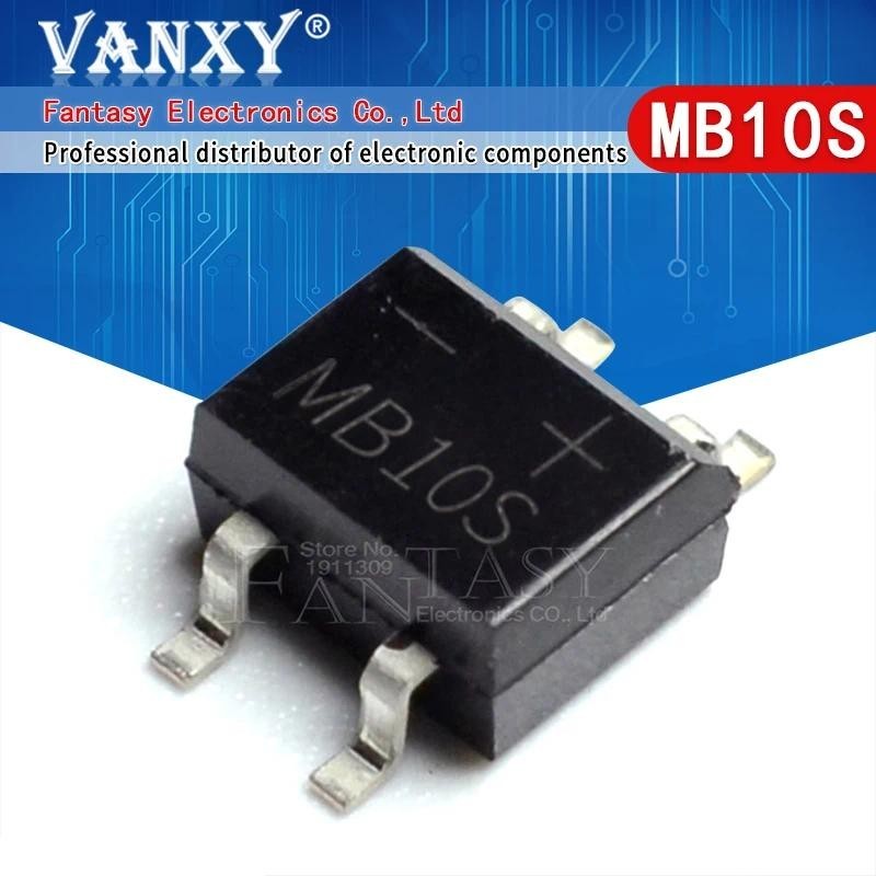 5x MB10SA Brückengleichrichter 1000V 0,5A smd Gleichrichter #3-1F