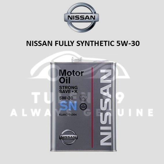 Nissan KLAN5-05304 5w30 Strong Save X Fully Synthetic Engine Oil 4L ...