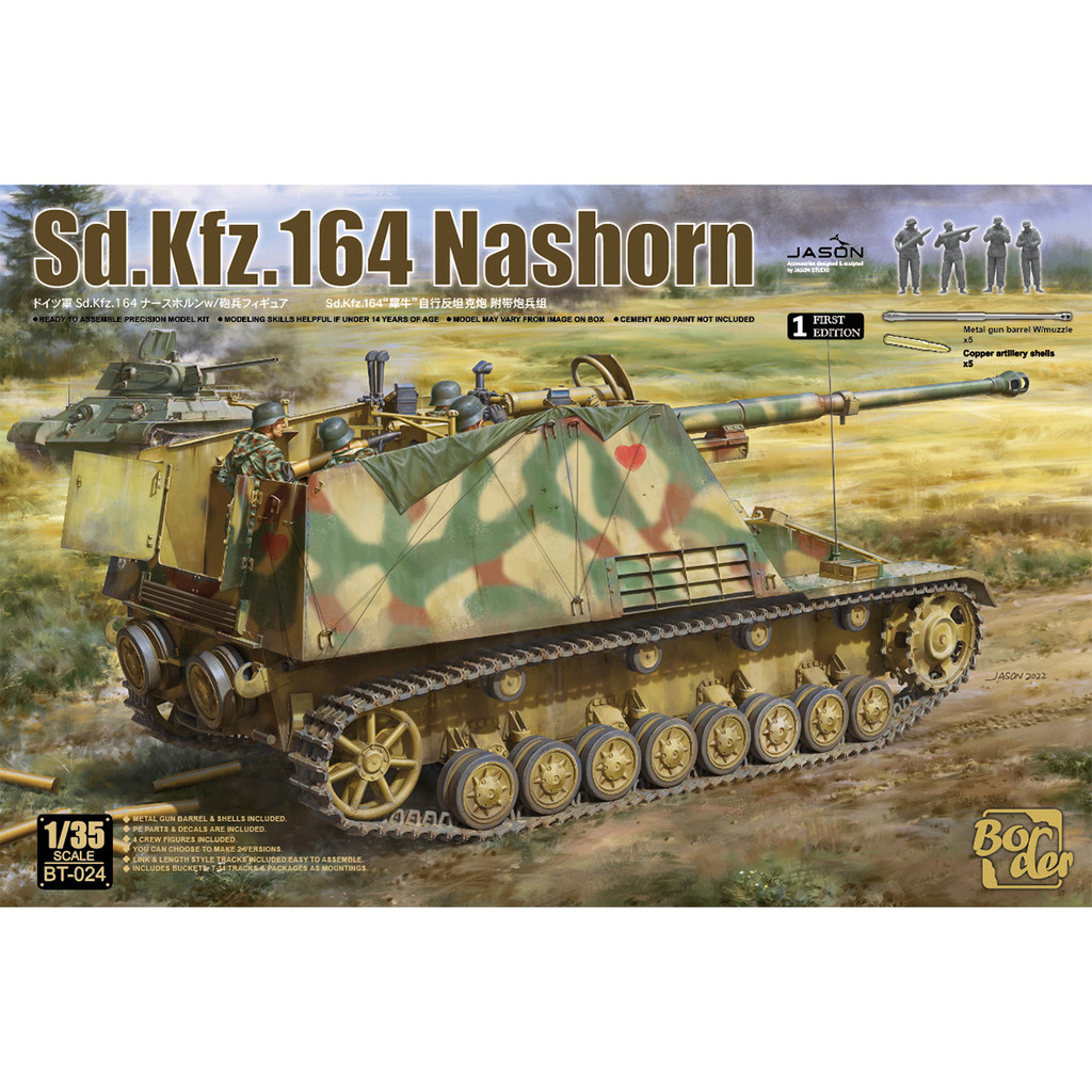 Sempadan BT024 Model Pemasangan Plastik 1/35 Badak Badak Kendiri ...