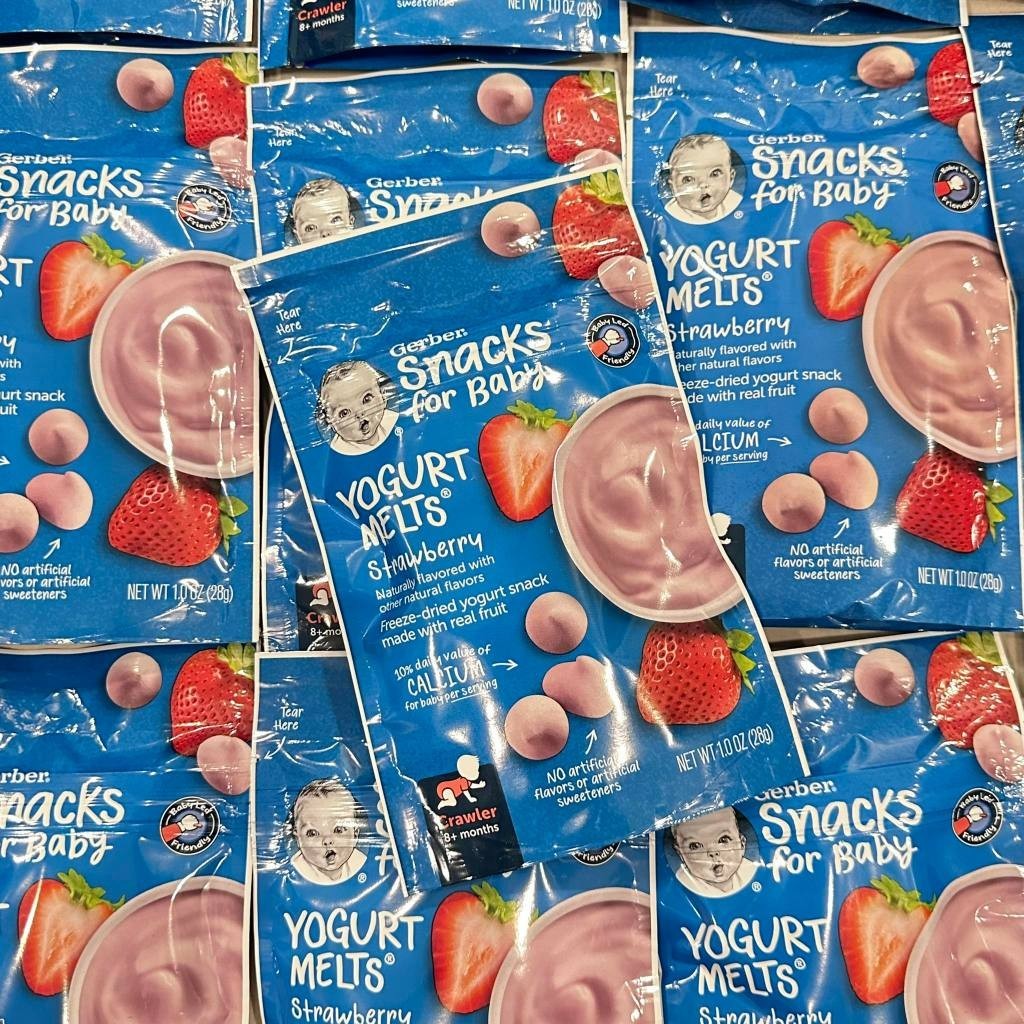 Gerber Yogurt Melts Dry Yogurt For Baby Food date 2025 Shopee