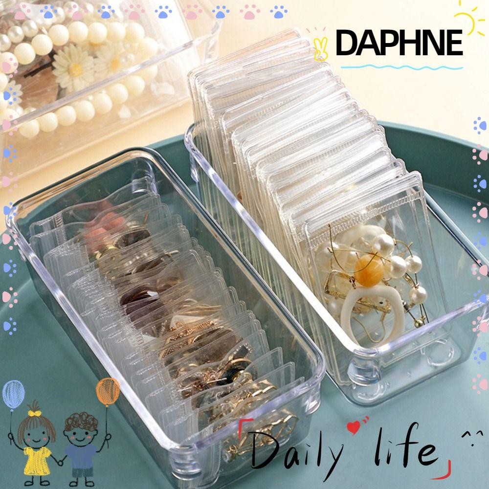 Daphne-home Self Sealing Bag, Ewelry Bag Gift Packaging Zip Lock Bags 