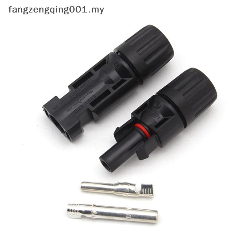 F1MY 1Pair MC4 Solar DC Connector IP67 Waterproof Male Female Connector Use For Solar Panel