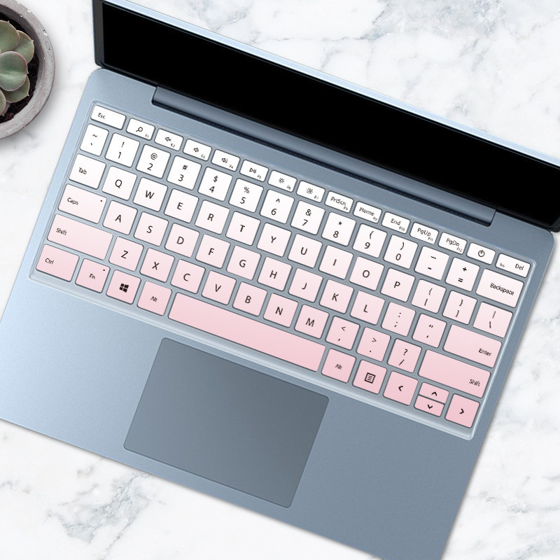 Keyboard Protector for Microsoft Surface Laptop Go Dust Proof Silicone