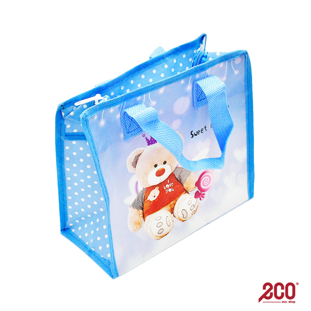 Non woven bag with zipper online