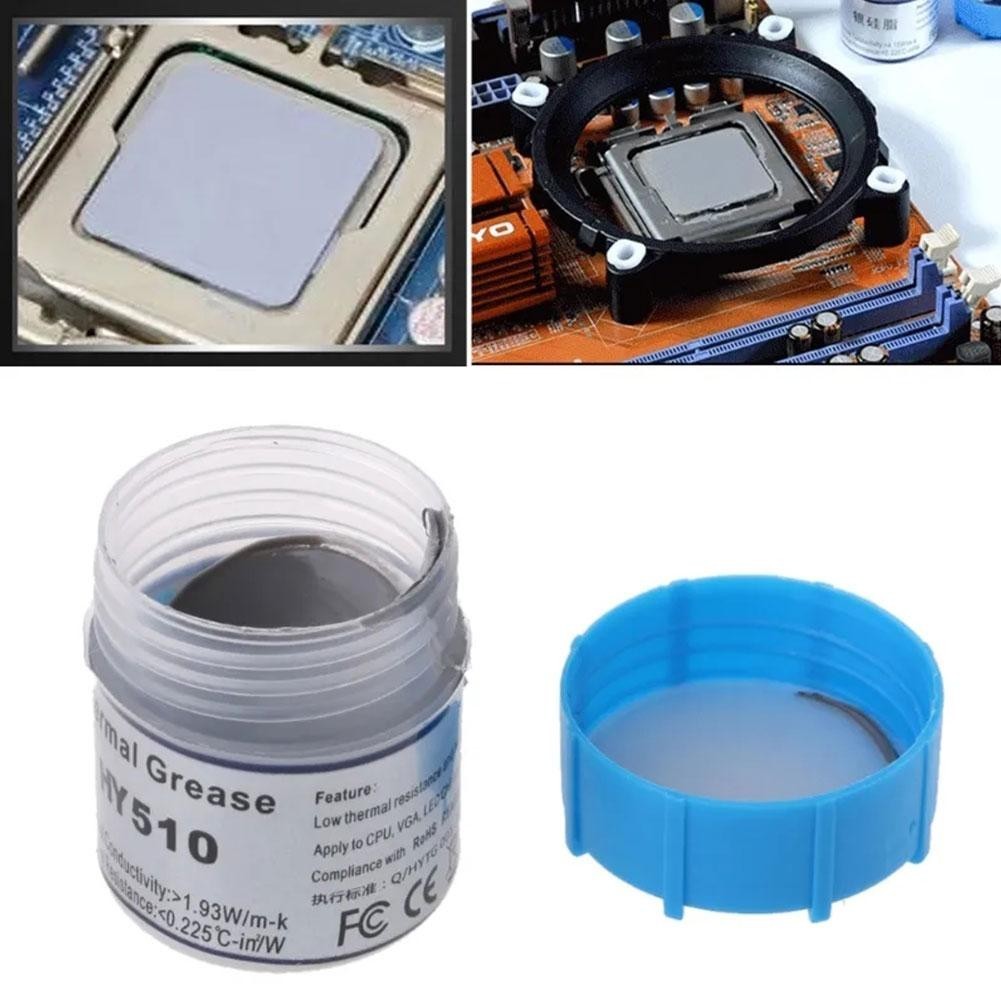 Pasta Termica Argento 10g HY710 - 3.17 W/M.K, Per CPU GPU Raffreddamento - Foto 7