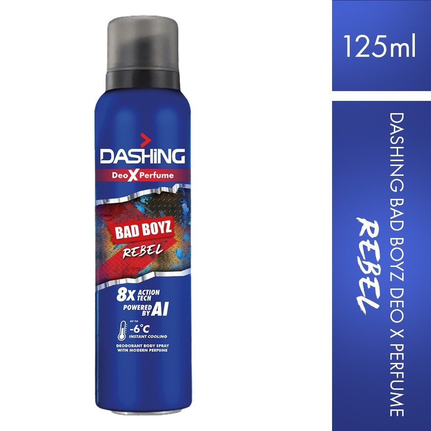 DASHING Bad Boyz Deodorant Body Spray Rebel 125ml | AI-Powered ...