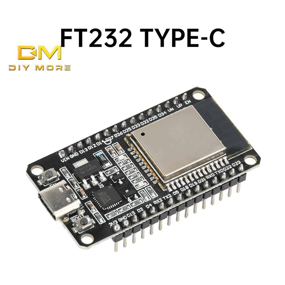 DIYMORE ESP32S ESP32 ESP-WROOM-32 Development Board 2.4GHz Dual-Core ... image.
