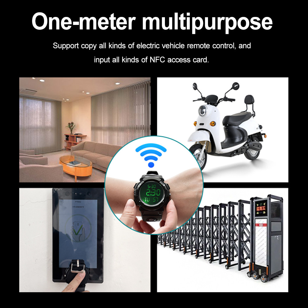 Smart Watch 315MHz 433 MHz Wireless Auto Remote Control Duplicator with ...