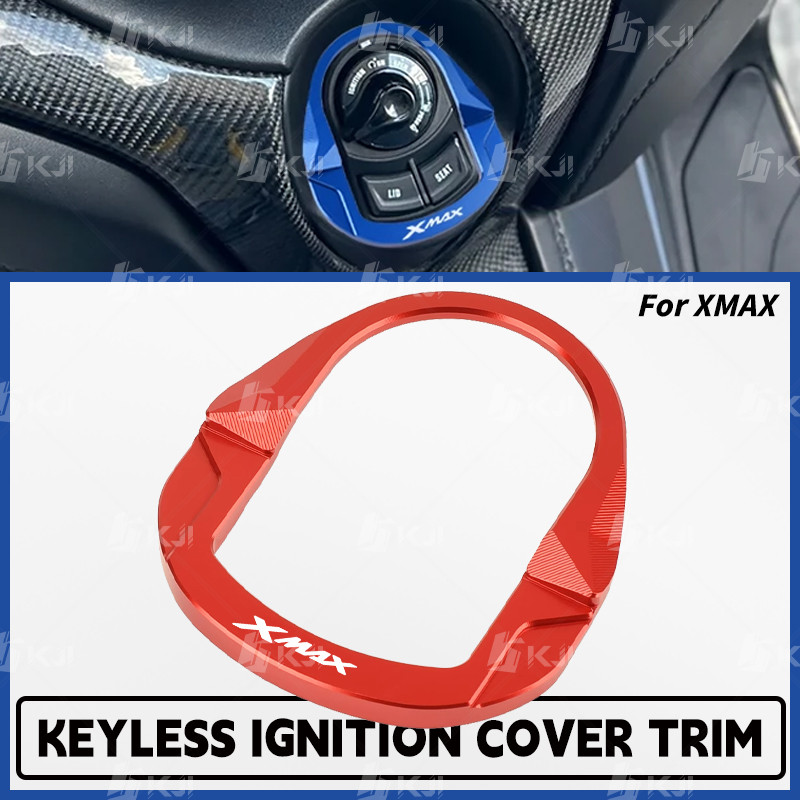 For Yamaha XMAX 300/250/125/TECH MAX Electric Door Lock Cover Ignition ...