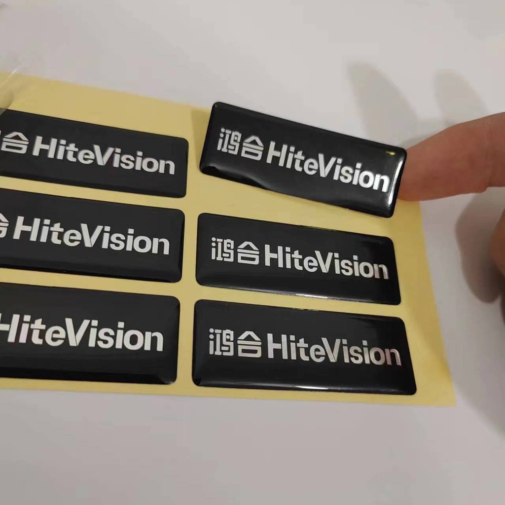 Crystal Label Drop Plastic Epoxy Sticker Customized Car Label Trademark ...