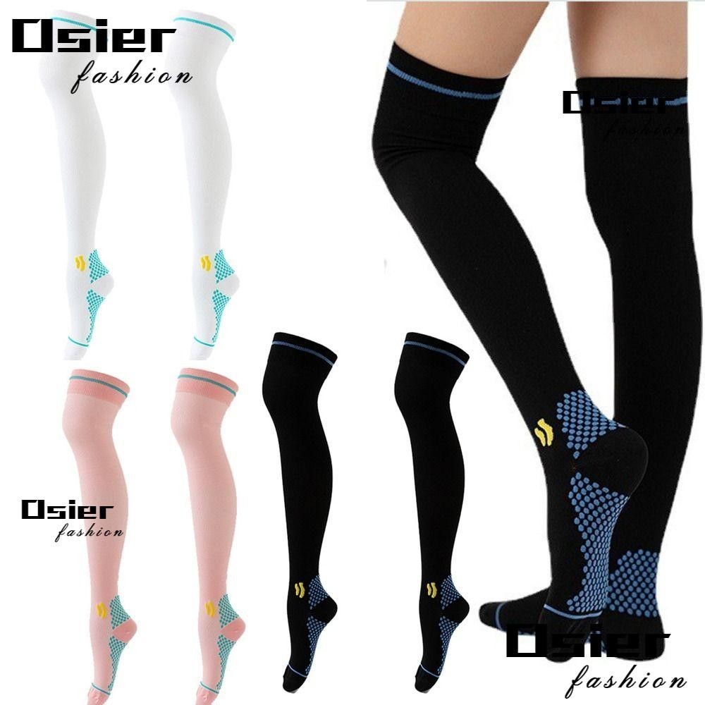 OSIER Sports Socks, Elastic Outdoor Tube Socks Long Compression ...