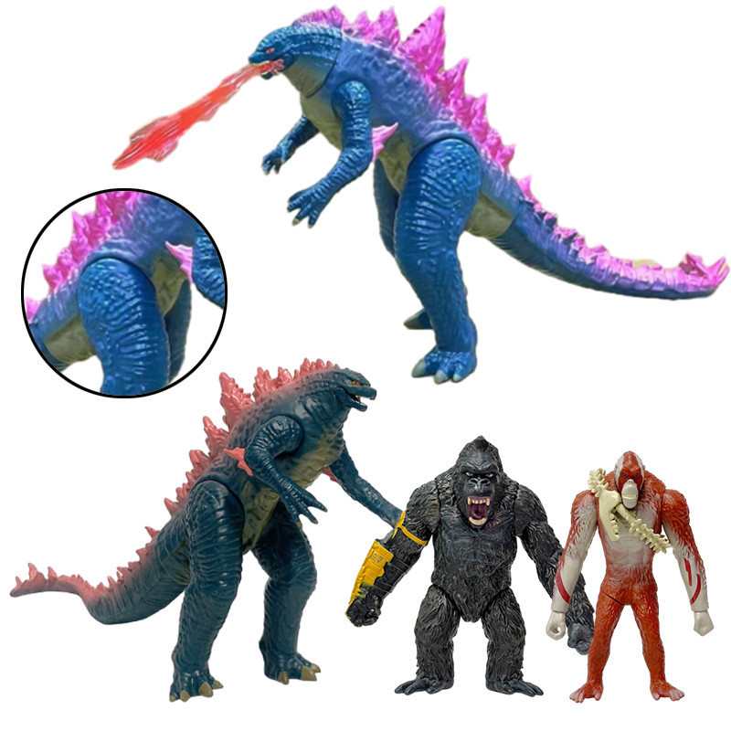 Figura articolazioni mobili King Kong Monster Doctor Action Figure modello decorazione collezione giocattolo regalo di compleanno 18 cm 7 pollici