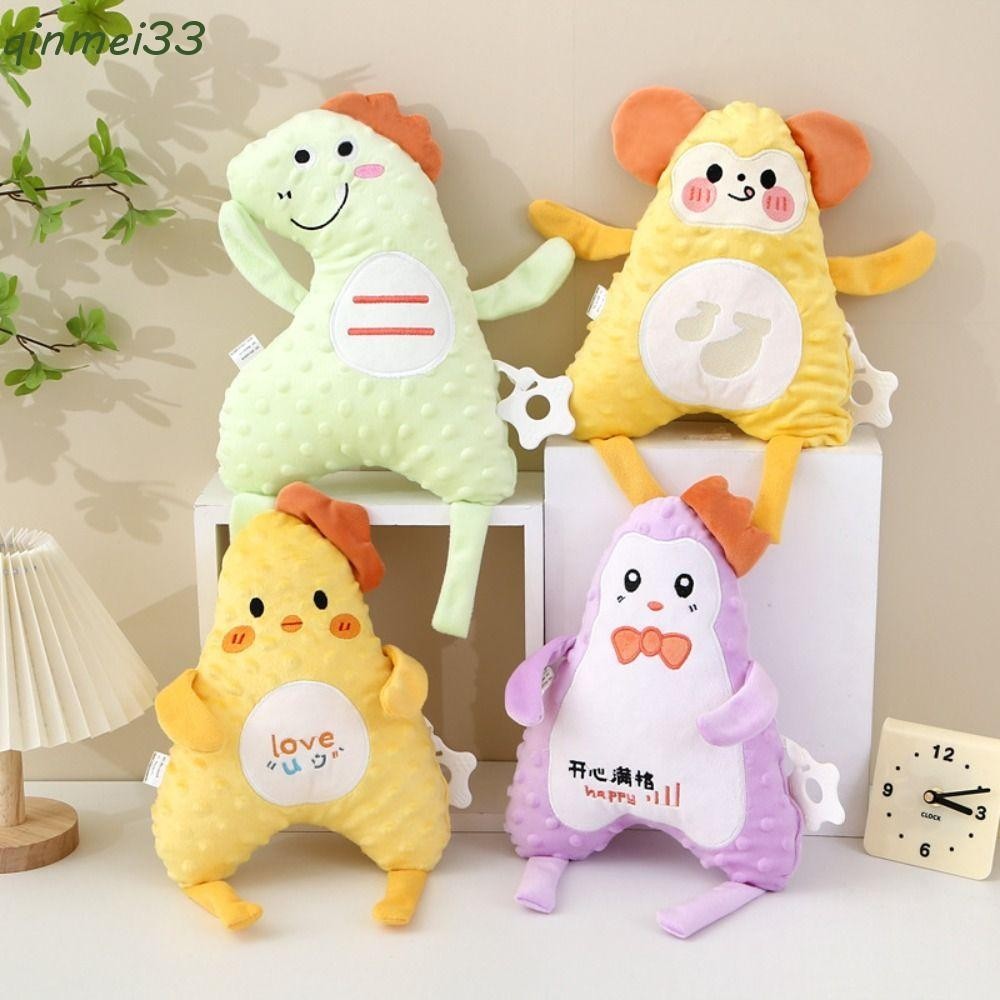 Qinmei Dinosaur Plush Toy, Dinosaur Penguin Pp Cotton Baby Appease Doll 