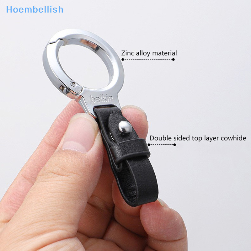 Hoe> Personalized Anti Loss Key Pendant Leather Keychain Car Key Holder ...