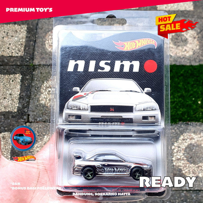 Hot Wheels RLC Nissan Skyline GT-R R34 BNR34 SILVER NISMO HOLO 5D 064 ...