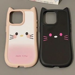 Lovely Pink Cat Hello Kitty Cat Emoji Cat Ear Phone Case for Iphone 11 ...