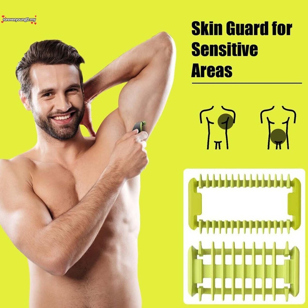Men's Razor Guide Comb High-Efficient Long Lasting Anti-Rust Shaving ...