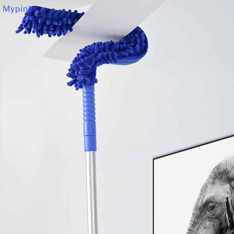 Mypink Microfiber Ceiling Fan Blade Cleaning Duster Kit Removable Flexible Cobweb Duster High