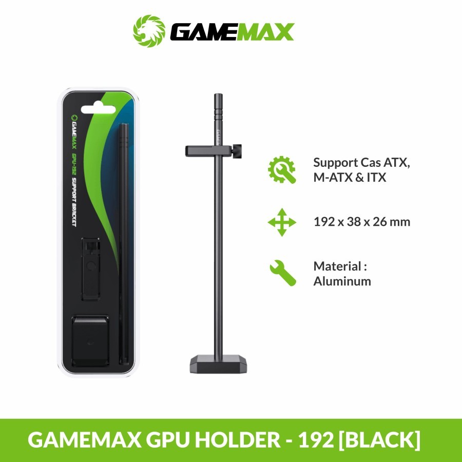 Gamemax GPU Holder GPU-192 / VGA Holder | Shopee Malaysia