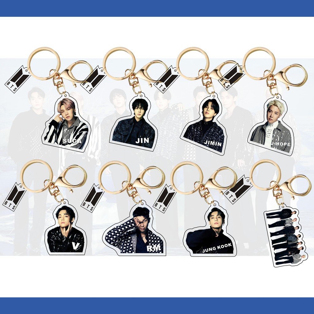 K-POP BTS 金泰亨（FESTA） Keychain Bag Pendant Backpack Accessories Couple ...