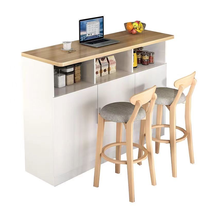 New Bar Table Set High table Dining Table Bar cabinet side Kitchen