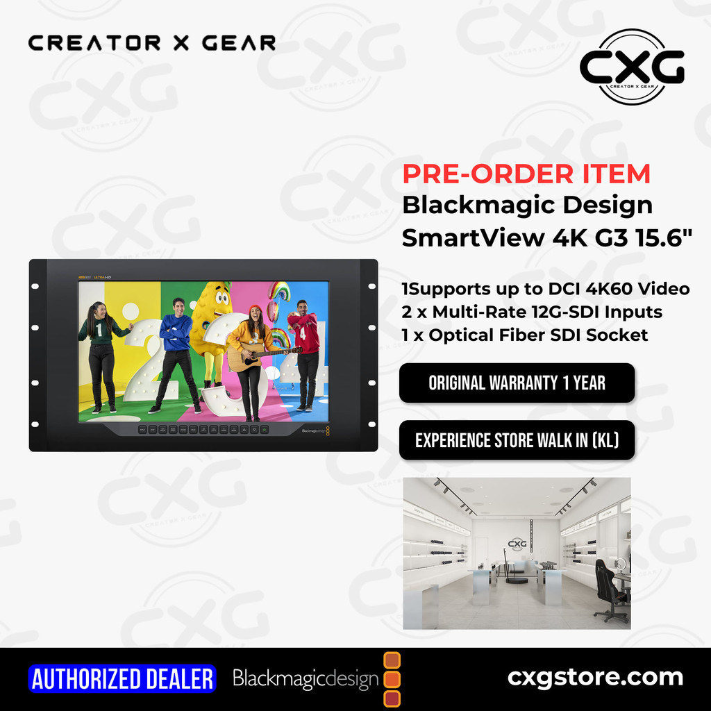 Blackmagic Design SmartView 4K G3 15.6