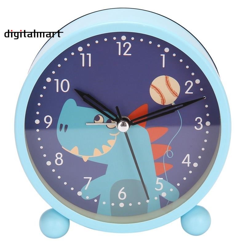 Children's Alarm Clock with Night Light, Alarm Clock Children Analog