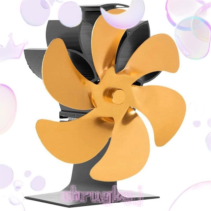 Environmentally Friendly Fireplace Fan 6 Blades Home Indoor Non ...