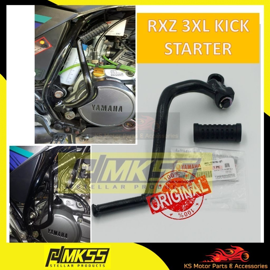 READY STOCK 3XL YAMAHA RXZ KICK STARTING START STARTER PEDAL 100% ORI ...