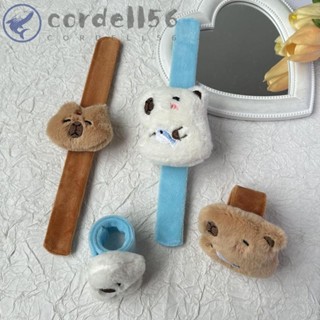 CORDELL Plushies Slap Bracelet, Capybara Rodent PP Cotton Capybara Clap ...