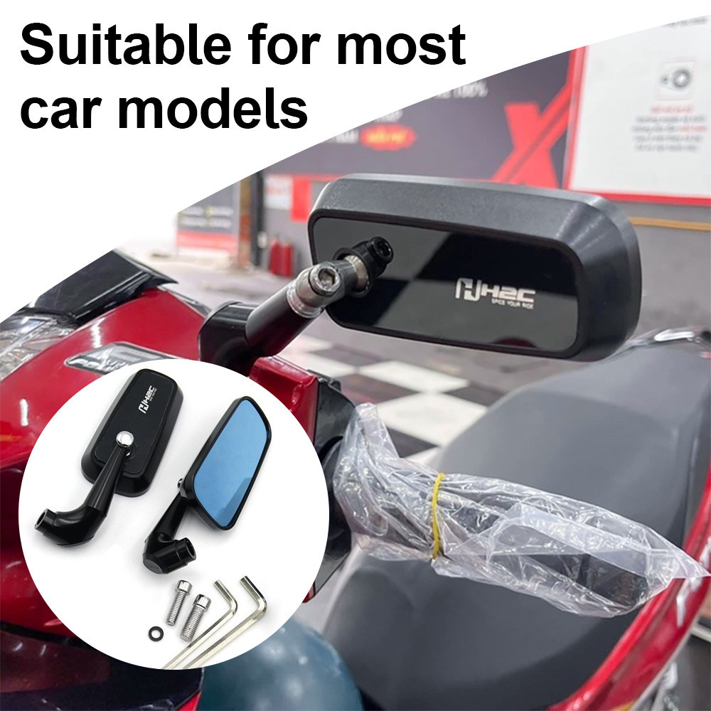 Universal Reverse Mirror Motorcycle Rearview Mirror Xmax V1 V2 H2C Side ...