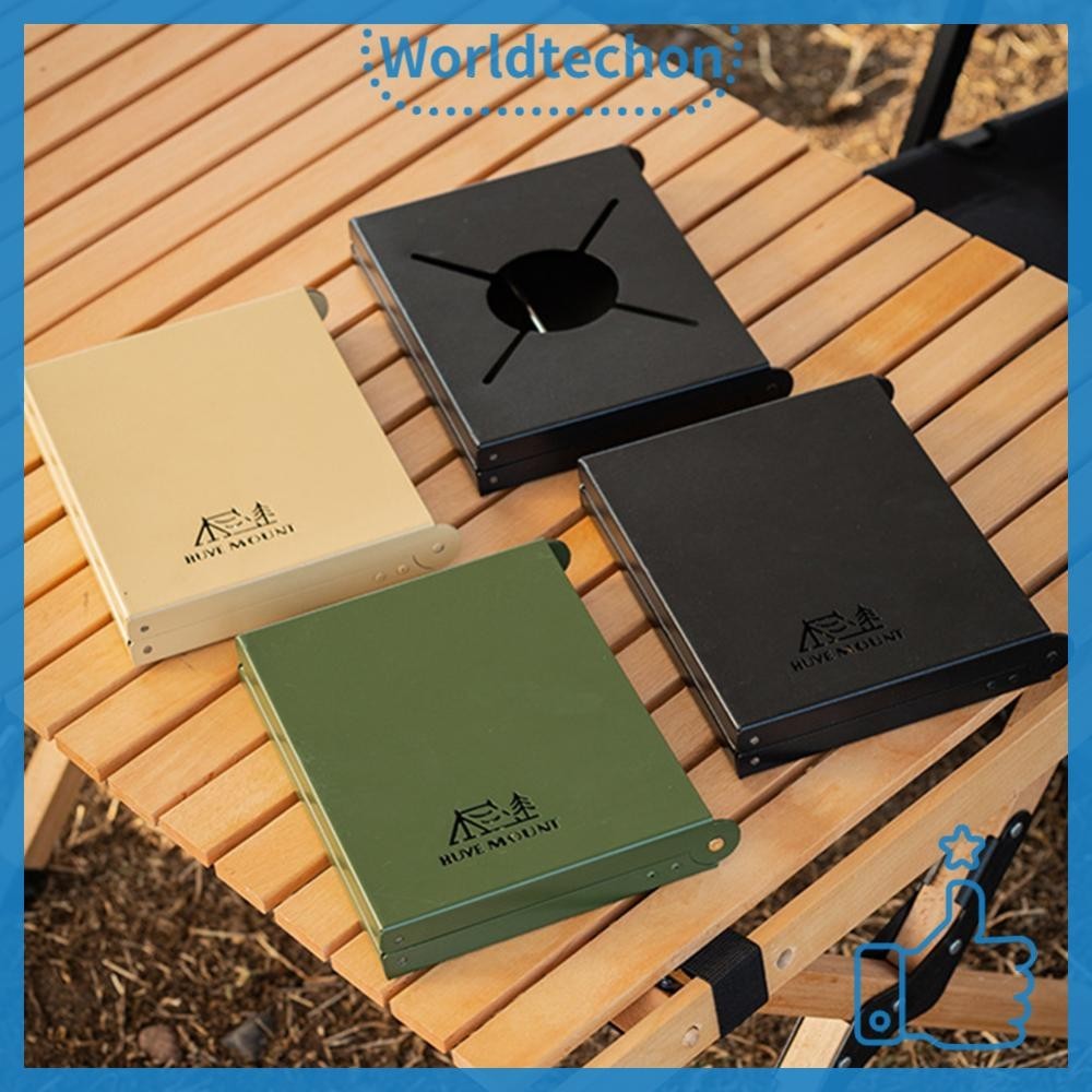 ღ worldtechon ღ Mini Camping Table Solid Portable Picnic Table for ...