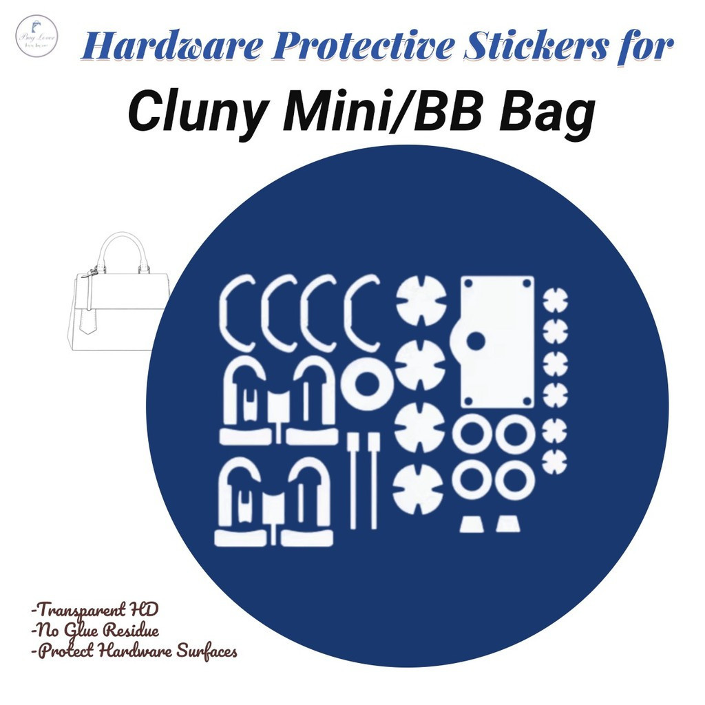 Bag Lover | Hardware Protection Sticker For Cluny Bag Transparent ...