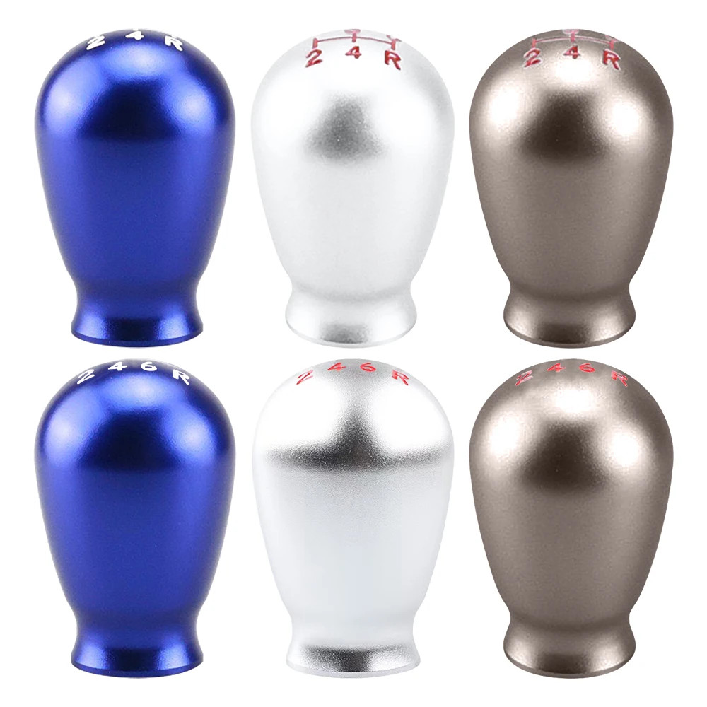 JDM Universal New Titanium 5/6 Speed Teardrop Shape Manual Gear Shift ...