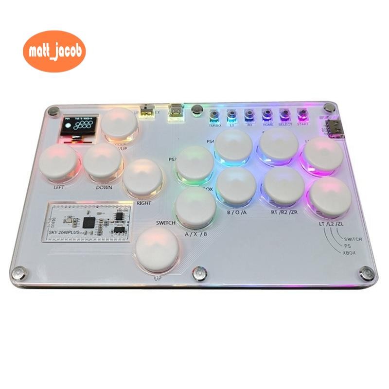 SKY2040PLUS 13-Key Arcade Game Controller Controller Rodless Game ...
