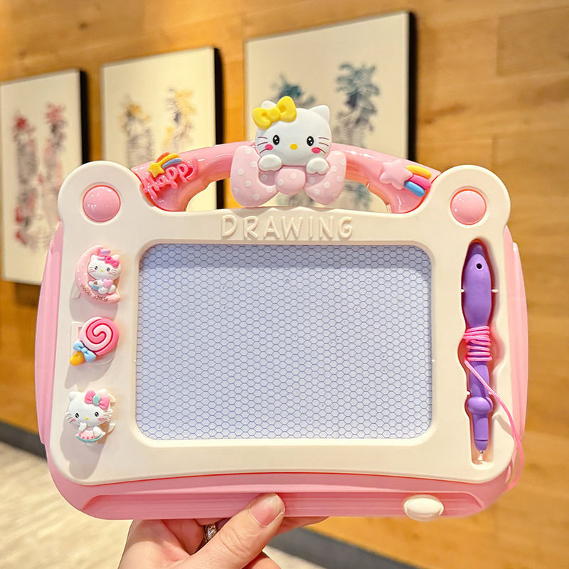 卡通儿童画板可擦幼儿磁写字板宝宝画画可消除涂鸦涂色玩具礼品Cartoon children's drawing board erasable ...