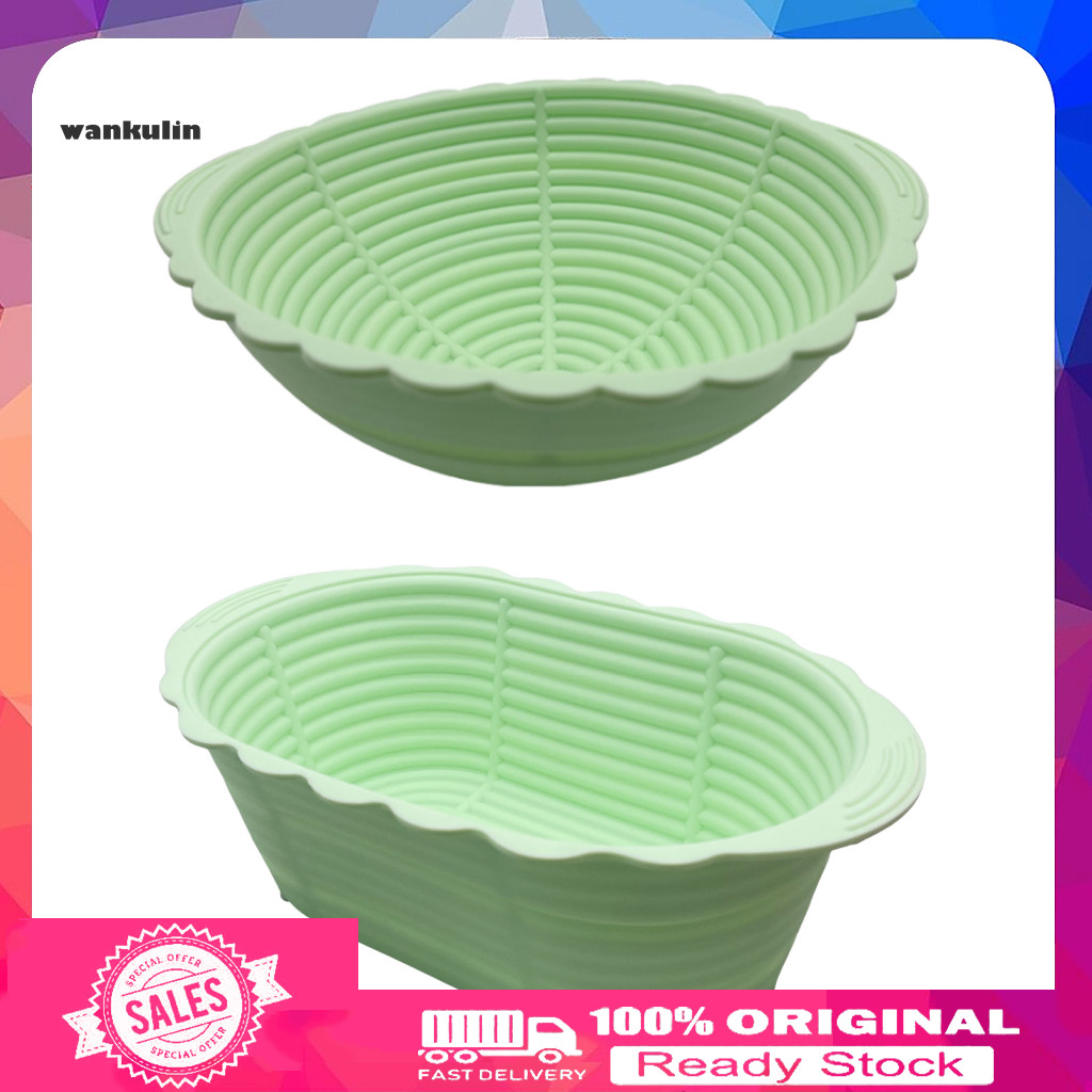Flexible Silicone Dough Basket Silicone Bread Baking Bowl Capacity