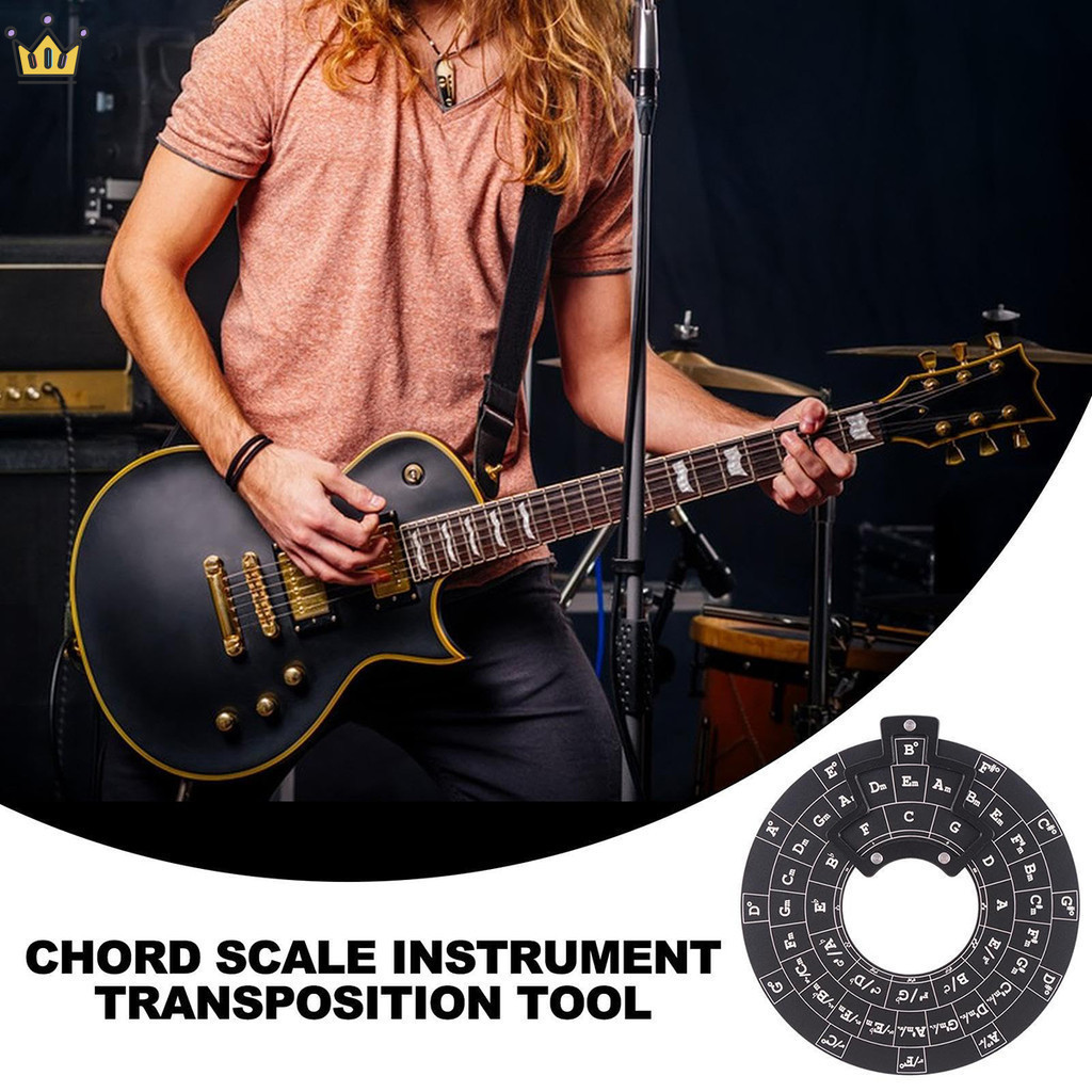 Circle Of Fifths Wheel Guitar Chord Wheel Wooden Melody Tool Musical ...