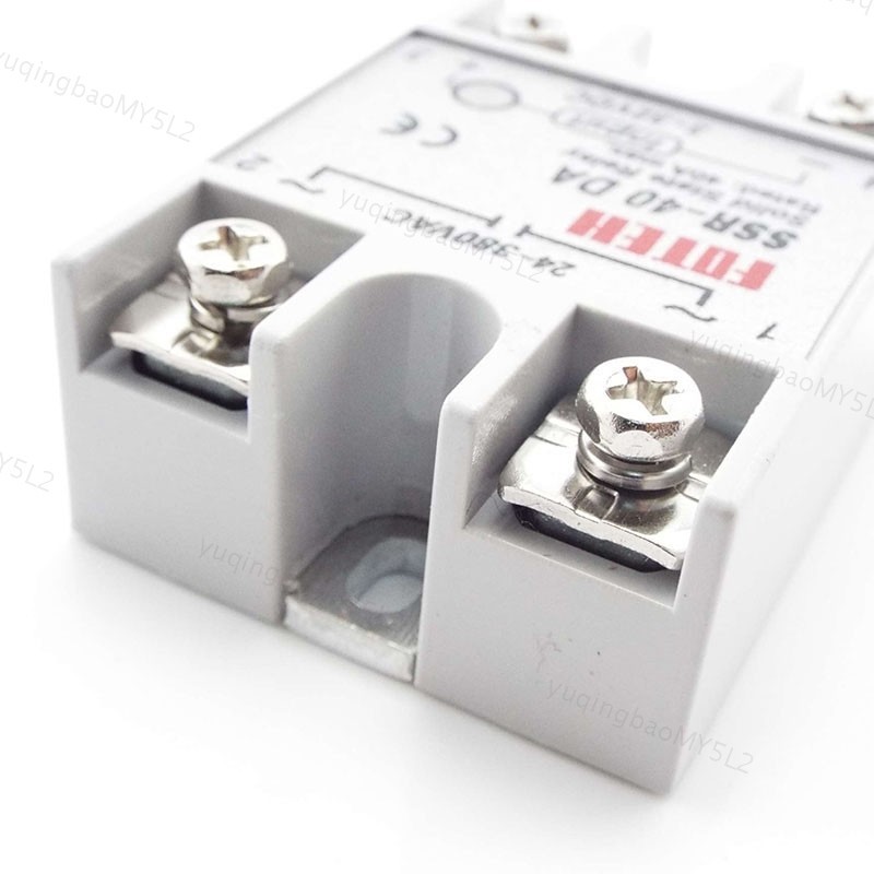 DC 24V- 380V Power Supply SSR-40DA 40A Solid State Relay Module DC 4V ...