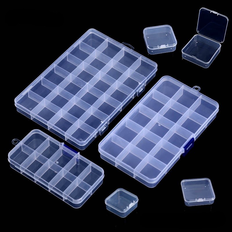 Nailogystone fixed storage box 10 grid, 15 grid 24 -square -size ...