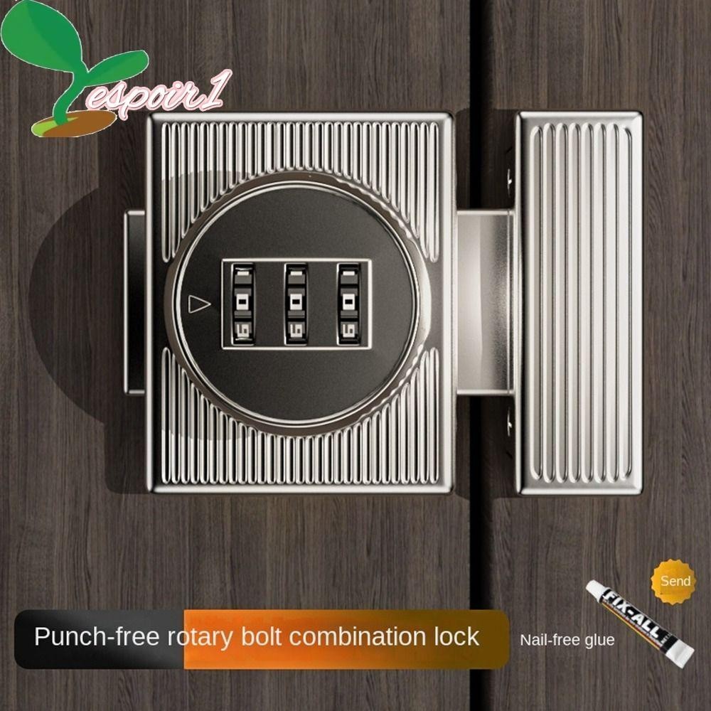 ESPOIR Combination Password Door Lock, Zinc Alloy Anti-theft Drawer ...