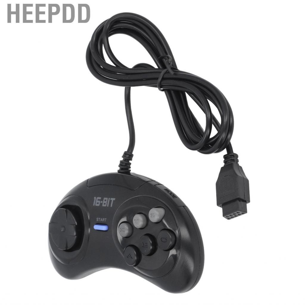 HEEPDD Wired Controller 9 Pin Professional Gamepad 16 Bit for Game ...