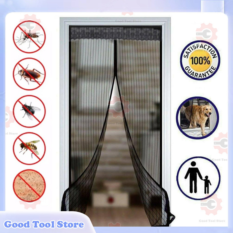 Magnetic Anti-mosquito Curtain DIY Insect Screen Magnetic Mosquito Net ...