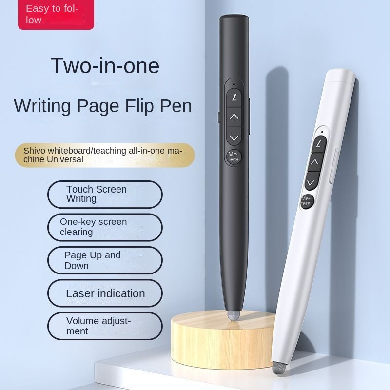 Easy To Write Flip Pen Whiteboard Pen Two-in-ppt Touch Screen Pen ...